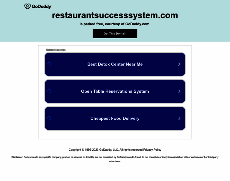 Restaurantsuccesssystem.com thumbnail