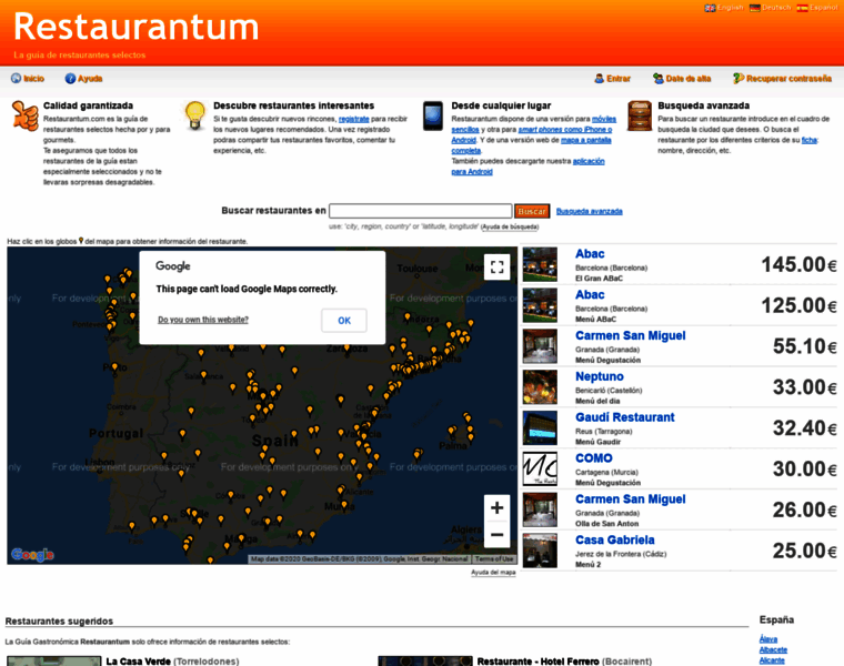 Restaurantum.com thumbnail
