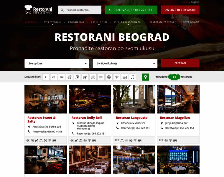 Restoranibeograd.com thumbnail