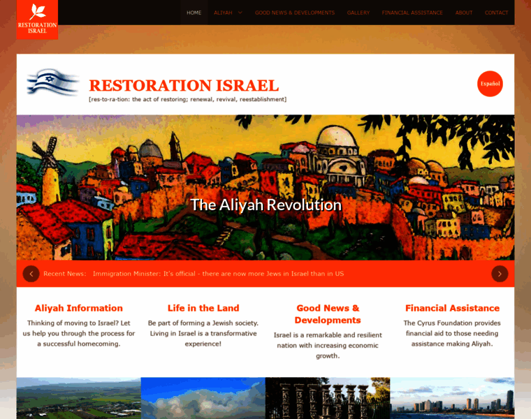 Restorationisrael.org thumbnail