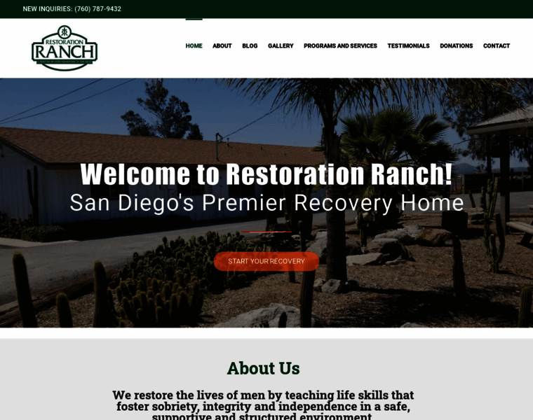 Restorationranch.com thumbnail