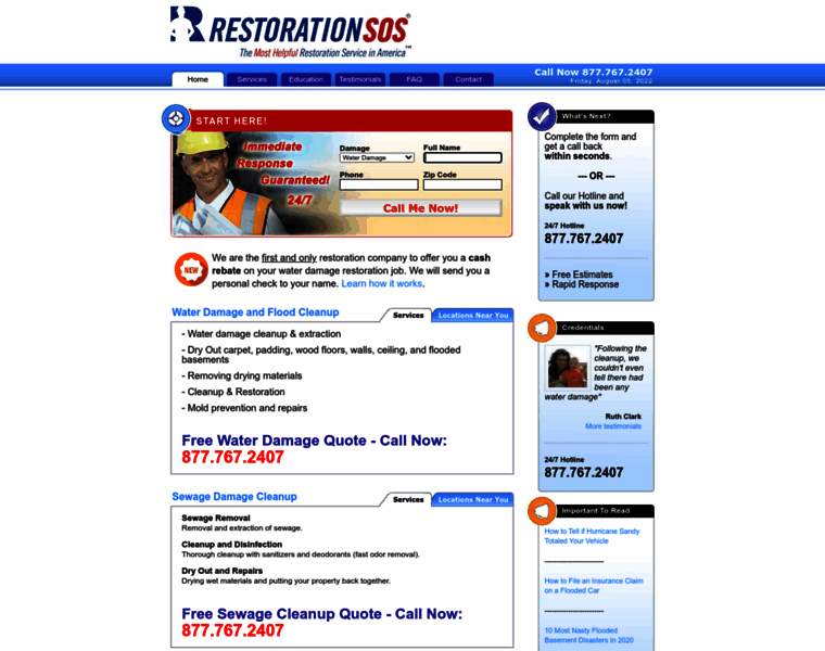 Restorationsos.com thumbnail