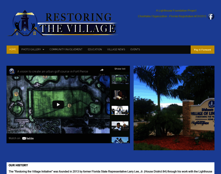 Restoringthevillage.com thumbnail