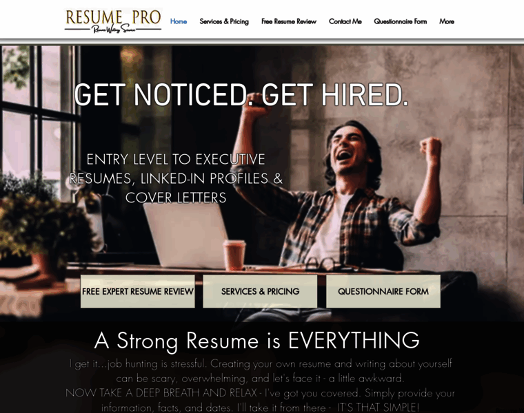 Resume-pro.com thumbnail