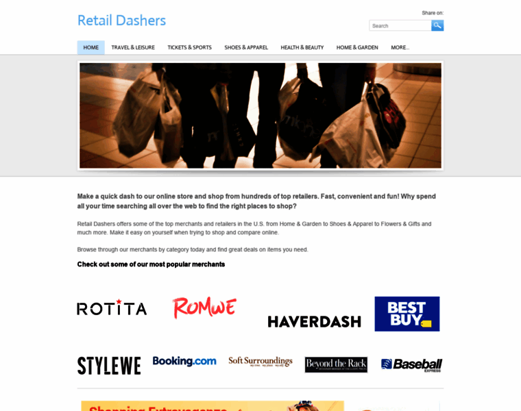 Retaildashers.com thumbnail