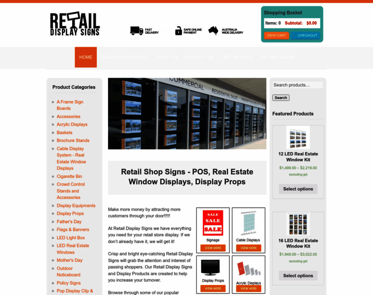 Retaildisplaysigns.com.au thumbnail