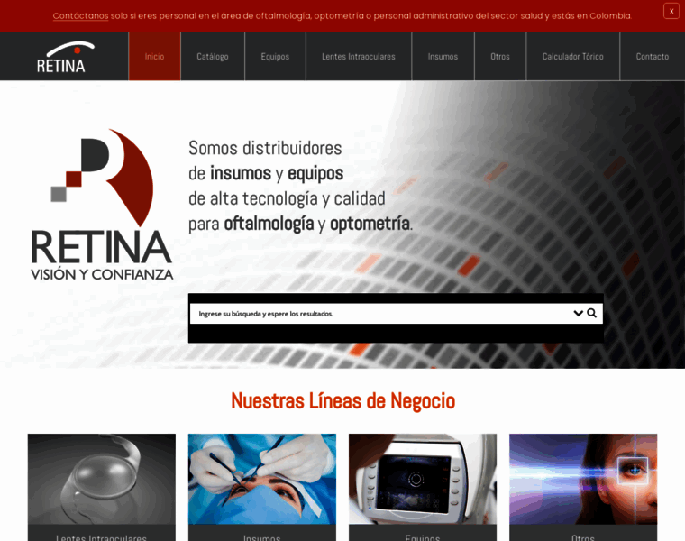 Retina.com.co thumbnail