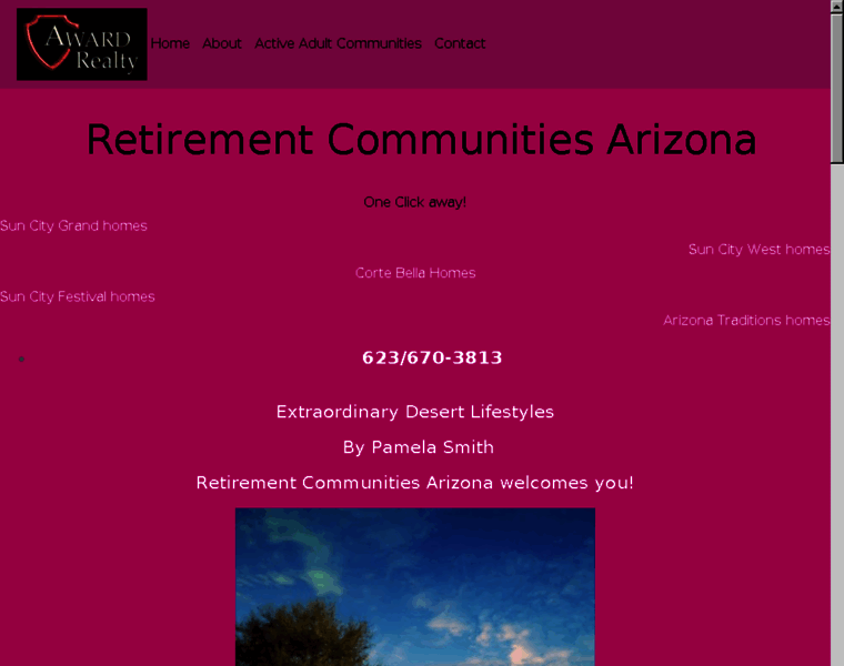 Retirementcommunitiesarizona.net thumbnail
