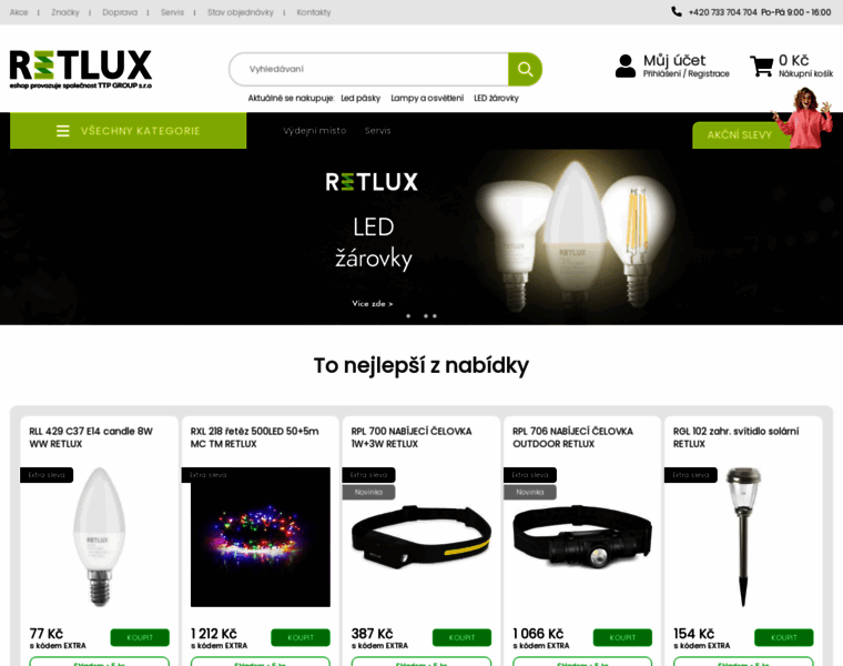 Retlux-eshop.cz thumbnail