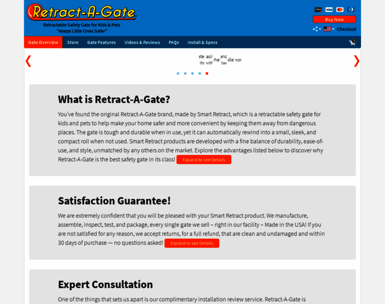 Retract-a-gate.com thumbnail