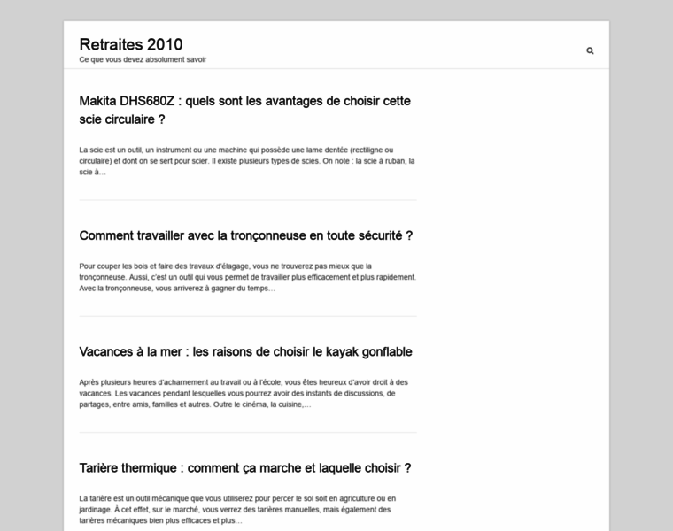 Retraites2010.fr thumbnail