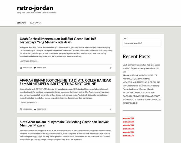 Retro-jordan.com thumbnail