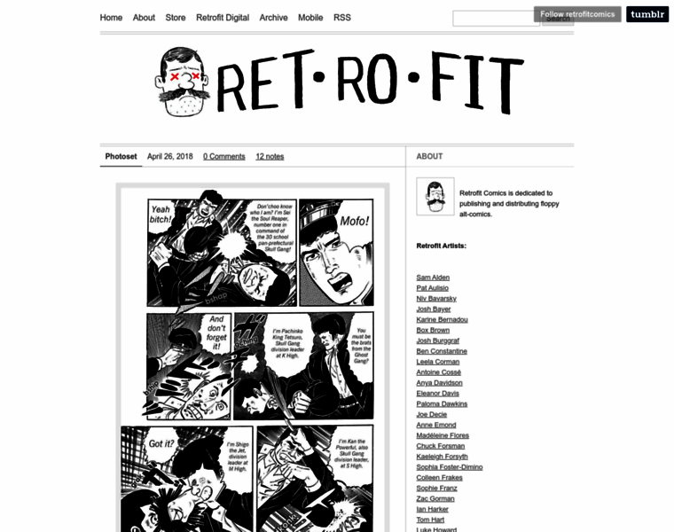 Retrofitcomics.com thumbnail