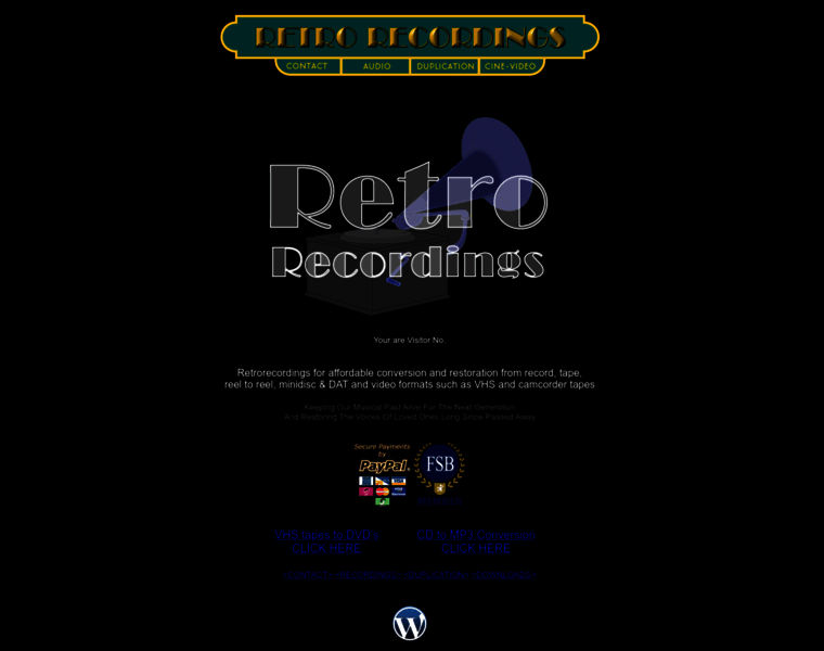 Retrorecordings.com thumbnail