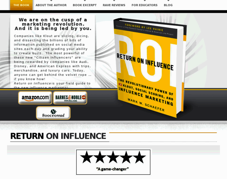 Returnoninfluence.com thumbnail