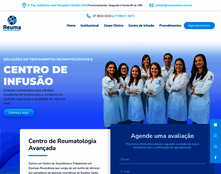 Reumacentro.com.br thumbnail