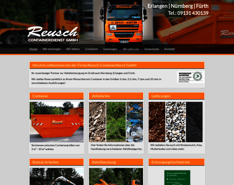 Reusch-container.de thumbnail