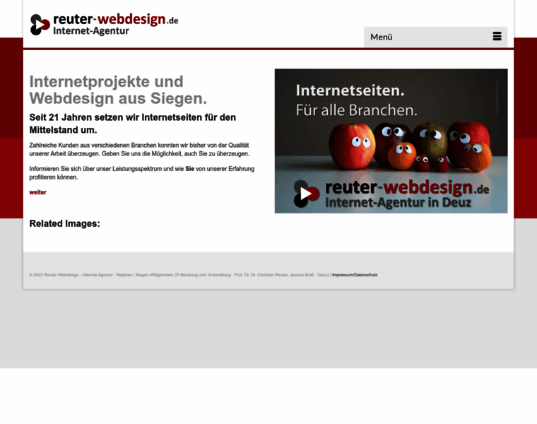 Reuter-webdesign.de thumbnail