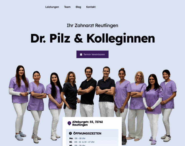 Reutlingenzahnarzt.de thumbnail