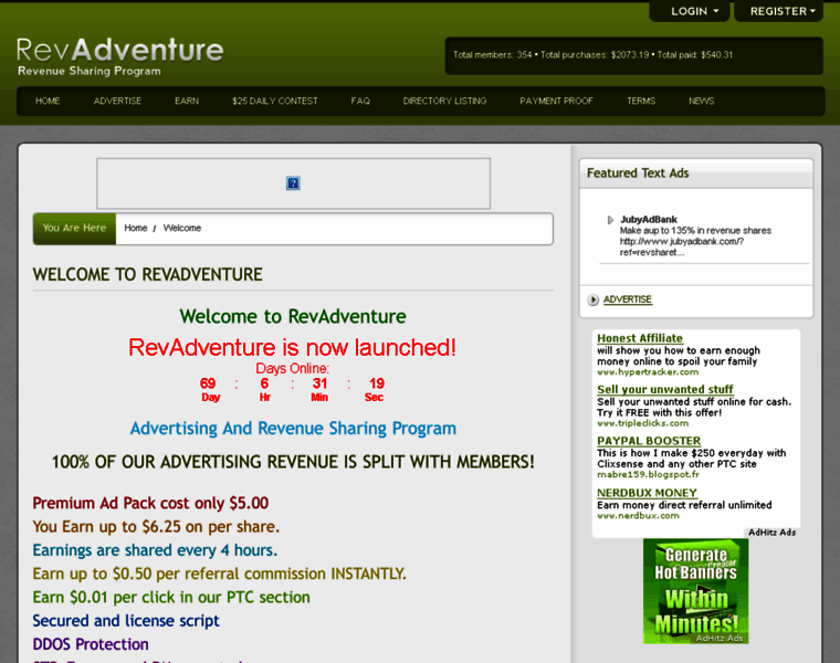 Revadventure.com thumbnail