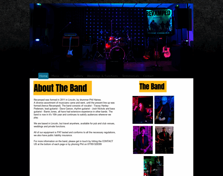 Revampedtheband.co.uk thumbnail