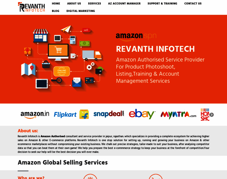 Revanthinfotech.com thumbnail