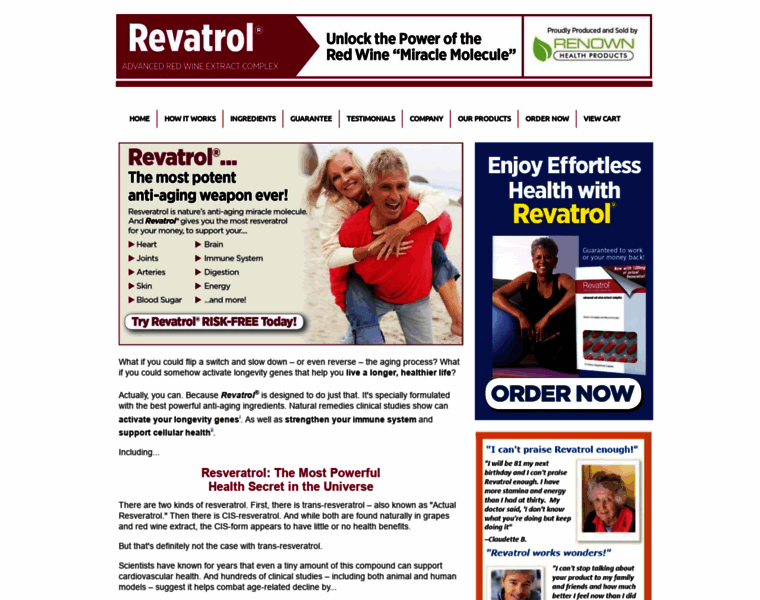 Revatrol.com thumbnail