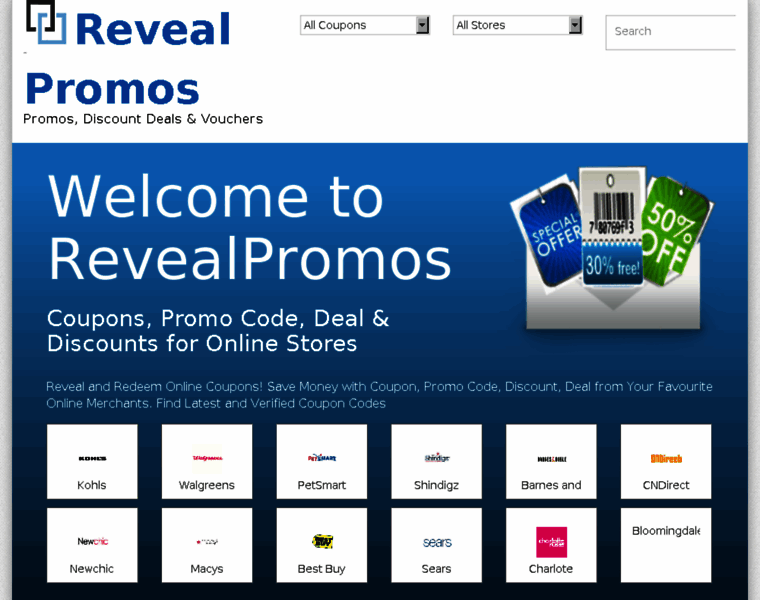 Revealpromos.com thumbnail