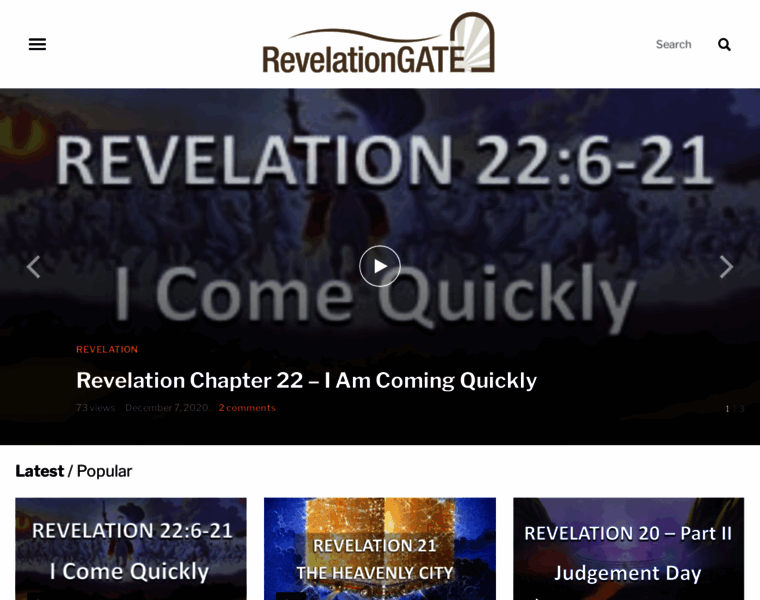 Revelationgate.com thumbnail