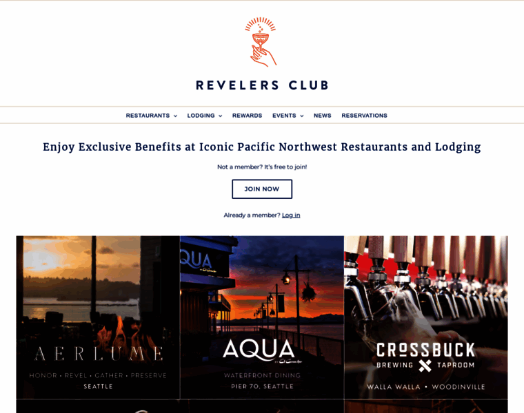 Revelersclub.com thumbnail
