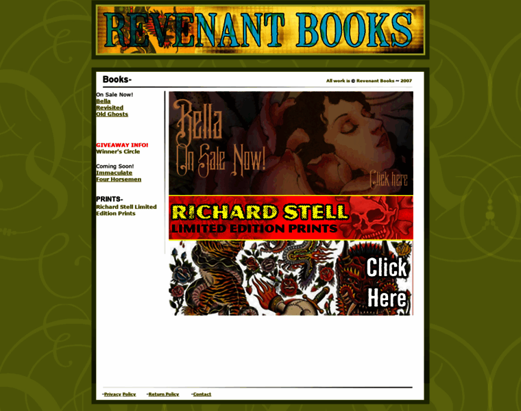Revenantbooks.com thumbnail
