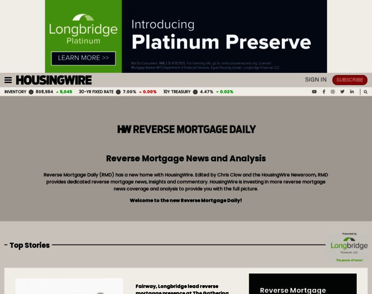 Reversemortgagedaily.com thumbnail Reversemortgagedaily.com thumbnail
