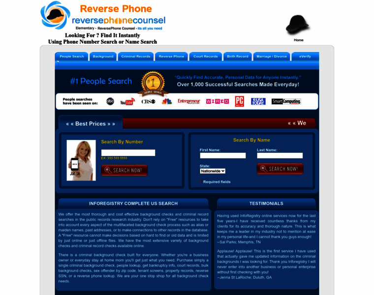 Reversephonecounsel.com thumbnail