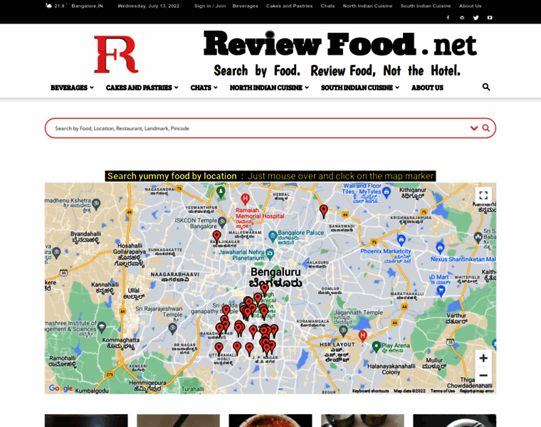 Reviewfood.net thumbnail