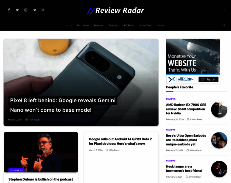 Reviewradar.in thumbnail