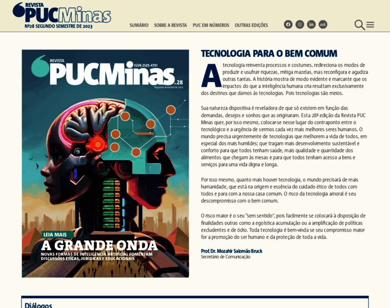 Revista.pucminas.br thumbnail