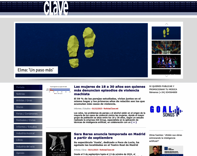 Revistaclave.com thumbnail