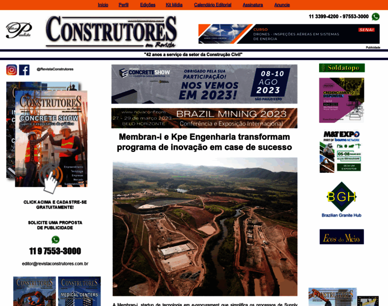 Revistaconstrutores.com.br thumbnail