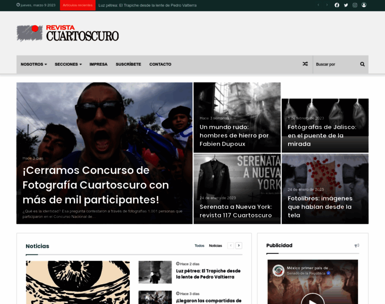 Revistacuartoscuro.com thumbnail