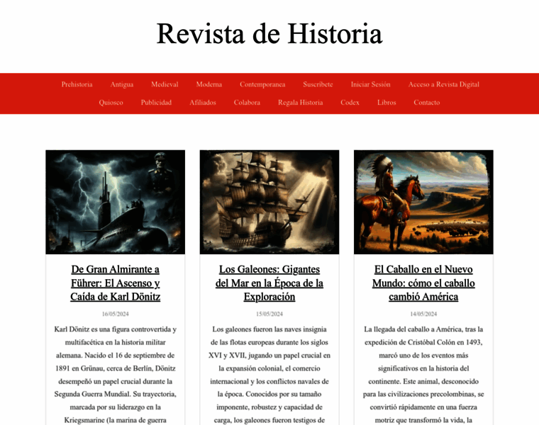 Revistadehistoria.es thumbnail
