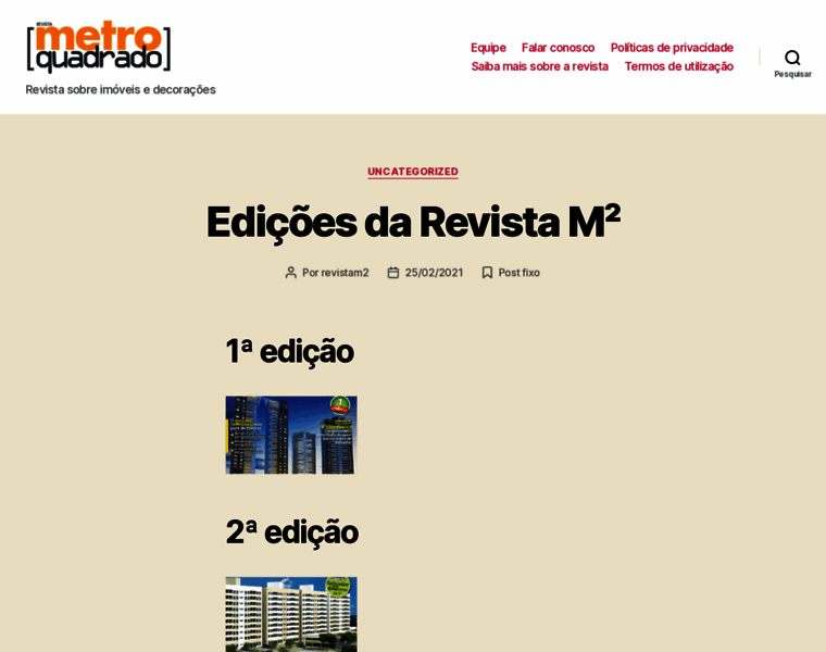Revistam2.com.br thumbnail