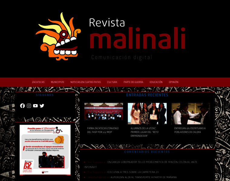 Revistamalinali.com thumbnail