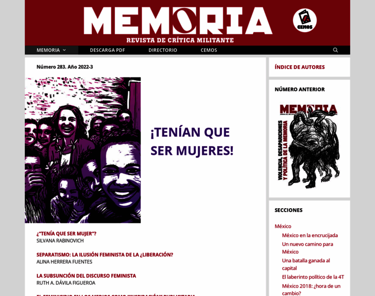 Revistamemoria.mx thumbnail