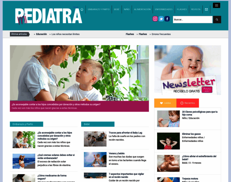 Revistamipediatra.es thumbnail