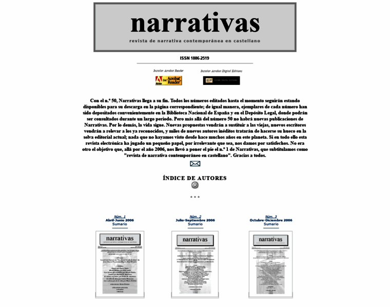 Revistanarrativas.com thumbnail