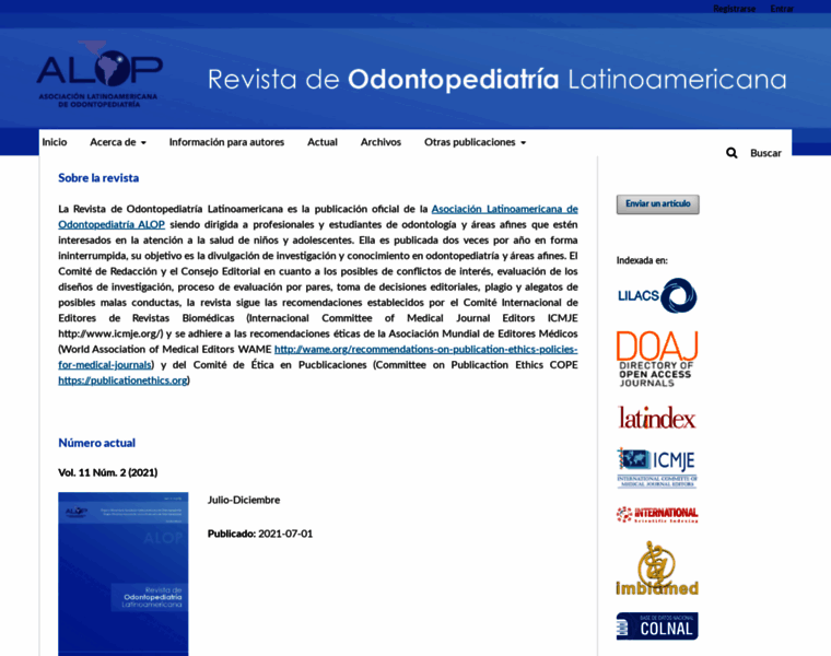 Revistaodontopediatria.org thumbnail