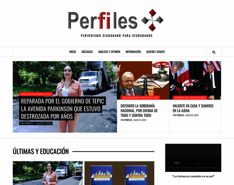 Revistaperfiles.org thumbnail