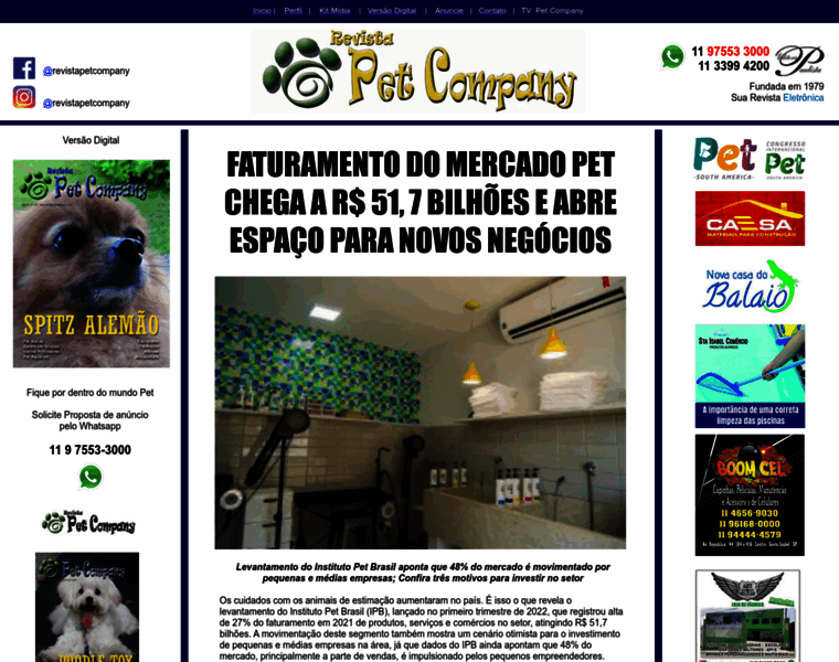 Revistapetcompany.com.br thumbnail
