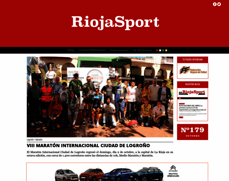 Revistariojasport.com thumbnail