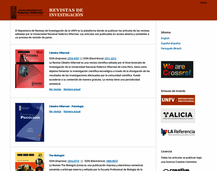 Revistas.unfv.edu.pe thumbnail